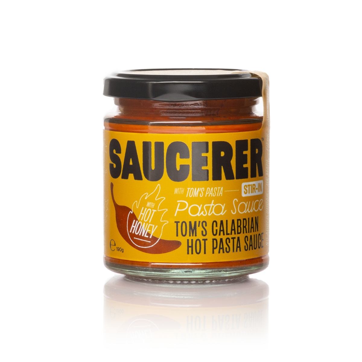 Tom's Calabrian Hot Pasta Sauce - With Hot Honey - 190g