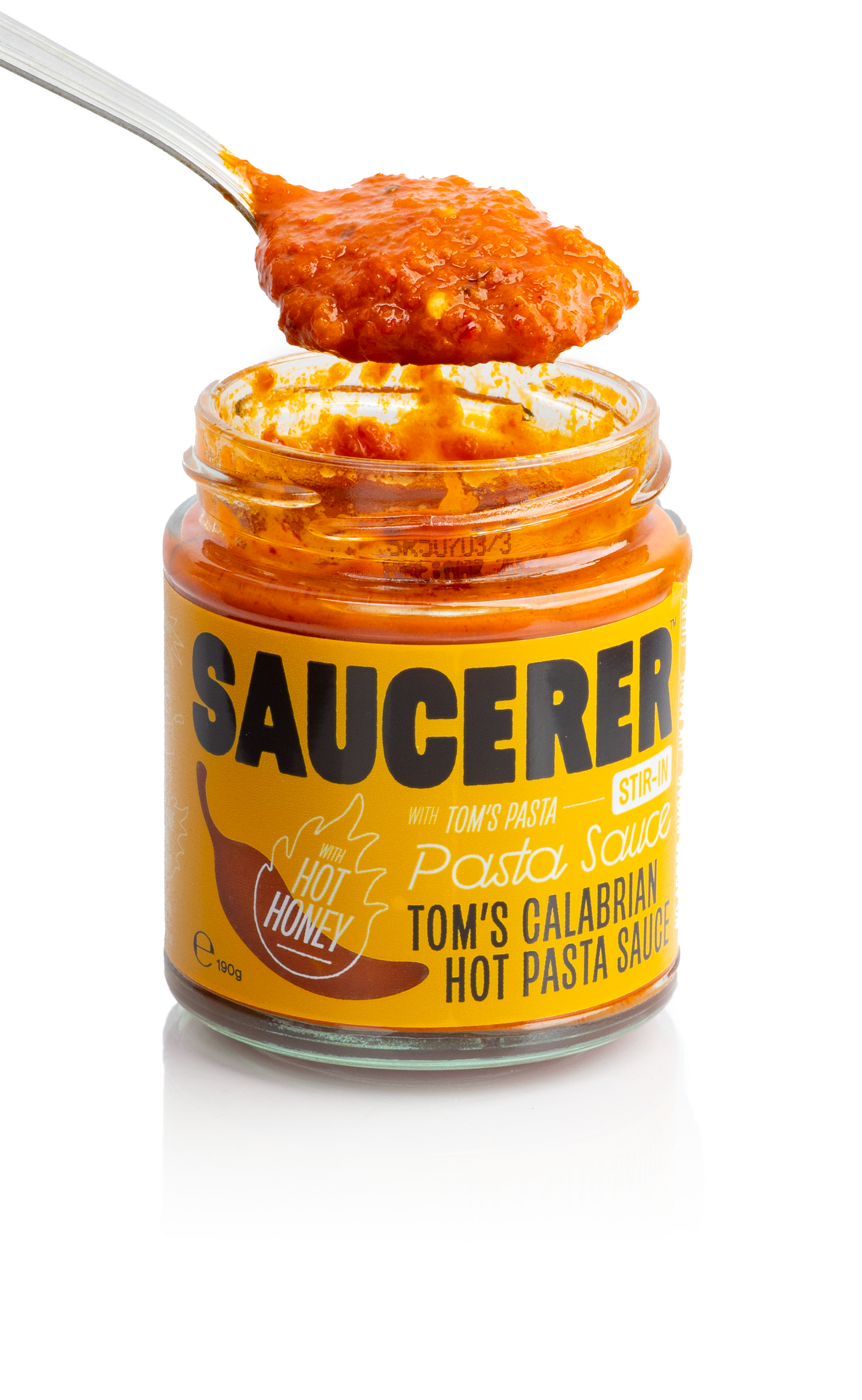 Tom's Calabrian Hot Pasta Sauce - With Hot Honey - 190g