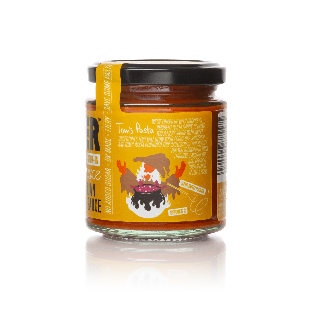 Tom's Calabrian Hot Pasta Sauce - With Hot Honey - 190g